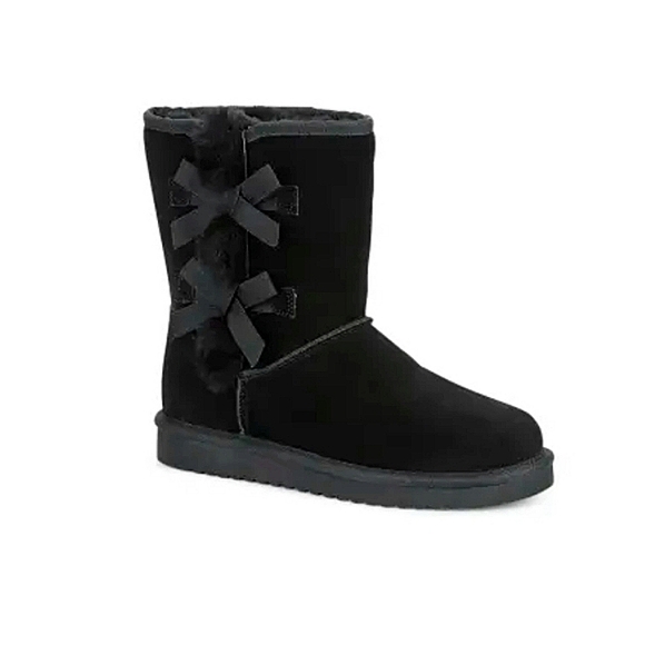Shoes - 5/$50 EUC Womens Generic Kookaburra Victorian Booties Black Sz. 7.5/8